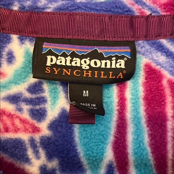 Patagonia Blue Owl Pattern Women's Jacket - Picture 3 of 4
